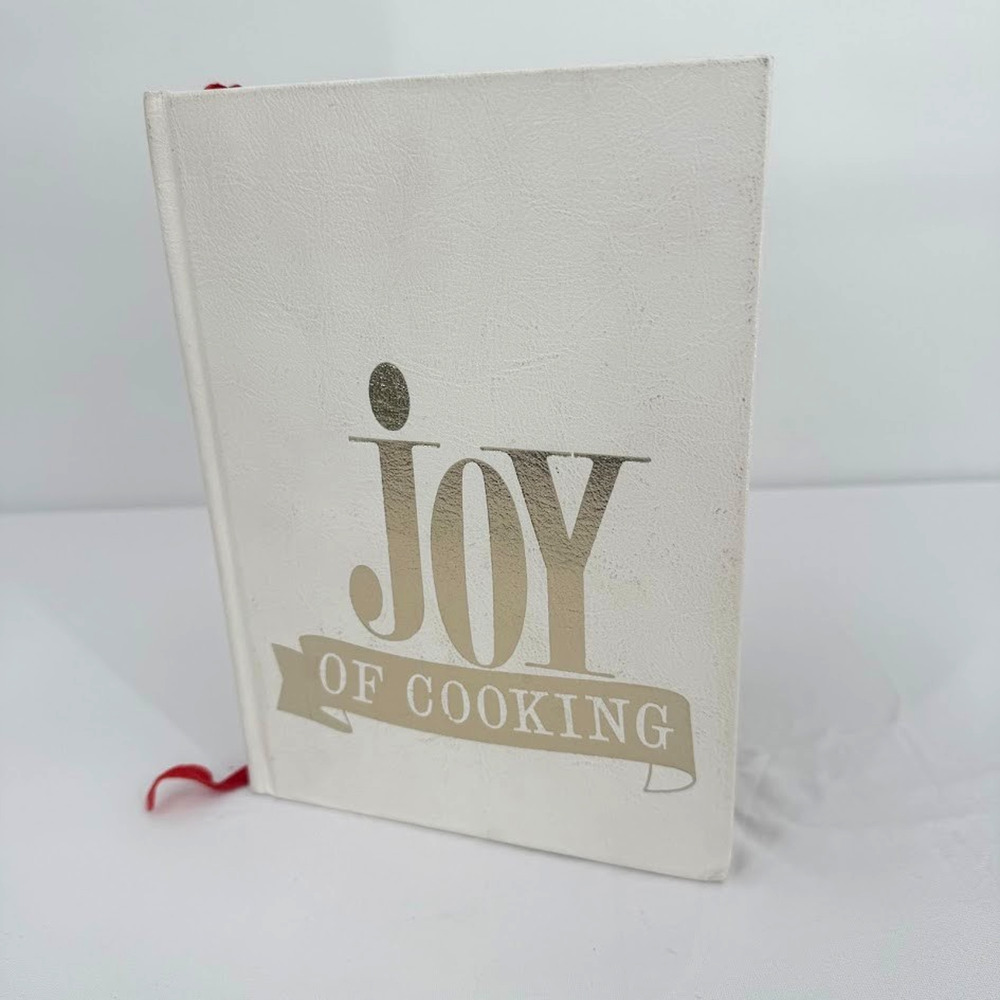 Vintage Joy of Cooking Cookbook 1970s Irma Rombauer Becker HC Ribbon Bookmark